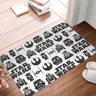 พรมปูพื้น ลาย Star Wars Stormtrooper กันลื่น ขนาด 40x60 ซม. สําหรับตกแต่งบ้าน ห้องครัว