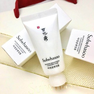 Sulwhasoo Snowise Brightening Cleansing Foam EX 30ml (ไม่มีกล่อง)