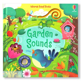 DKTODAY หนังสือ USBORNE SOUND BOOKS: GARDEN SOUNDS  ** หนังสือมีเสียง **