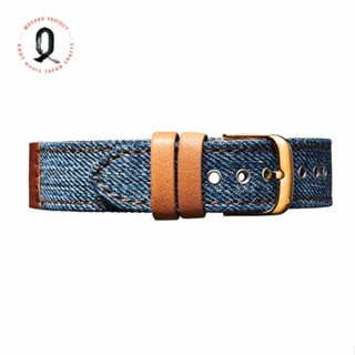 KNOT | สายนาฬิกาข้อมือ Kaihara Denim ของแท้ (ผลิตในประเทศญี่ปุ่น ) Made in Japan รุ่น SKD-18IWBRRG