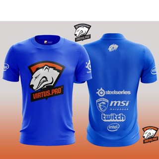 เสื้อยืดผ้าฝ้ายพิมพ์ลายแฟชั่น เสื้อยืด พิมพ์ลาย Virtus ProTeam - D0TA X CSGO E-Sport Championship สําหรับผู้ชาย