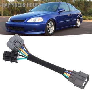 Happiness House Obd2 เป็น Obd1 8 Pin อะแดปเตอร์แปลงสายไฟ C154 A002 แบบเปลี่ยน สําหรับ Civic 1999‐2000