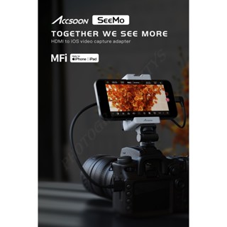 【FREE SHIPPING】ACCSOON SeeMo HD 1080p wireless transmission for professional monitor DSLR micro SD camera image transfer