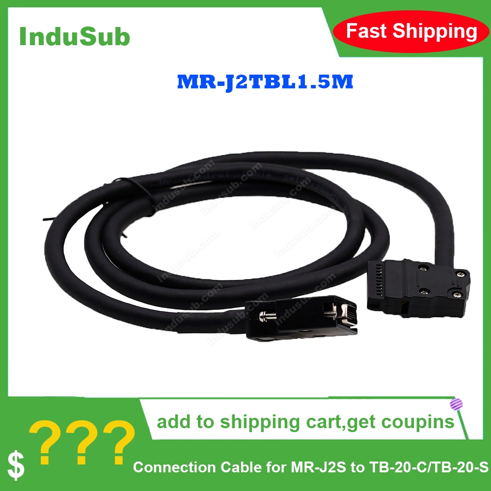YTH MR-J2TBL1.5M สายเชื่อมต่อสําหรับ MR-J2S ถึง TB-20-C/TB-20-S 1.5 ม. IAK3_SERVO