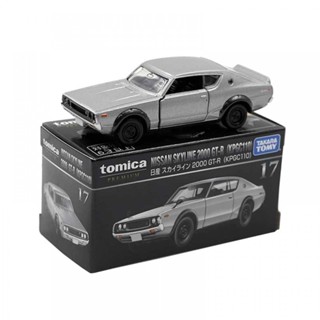 Tomica Premium 4904810176022 1/61 NISSAN SKYLINE GTR KPGC110 NO.17 DIECAST SCALE รุ่นรถ