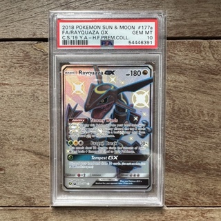 Pokemon - Rayquaza Gx 177a/168 Psa 10