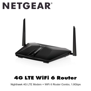 Netgear (LAX20) 4G LTE WiFi 6 Router เราเตอร์ใส่ซิม ประกันศูนย์ไทย