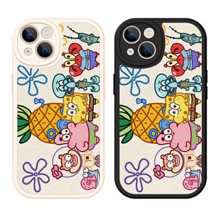 เคสโทรศัพท์มือถือ ซิลิโคนนิ่ม กันกระแทก ลายการ์ตูนสพันจ์บ็อบเบบี้น่ารัก A16 A15 A12 A9 สําหรับ OPPO A96 A95 A94 A93 A92S A76 A74 A72 A55 A54 A33 A31