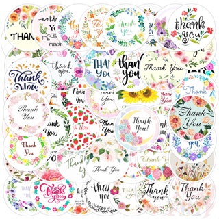 ❉ Thank You Series 01 สติ๊กเกอร์ ❉ 50Pcs/Set DIY Fashion Waterproof Decals Doodle สติ๊กเกอร์