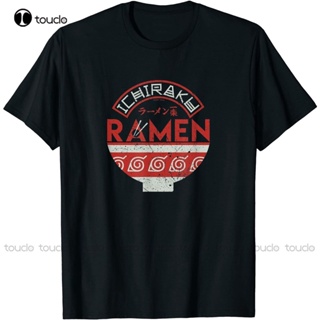 ขายดี เสื้อยืดแฟชั่น พิมพ์ลาย Shippuden Ichiraku Ramen Bowl สําหรับผู้ใหญ่S-5XL