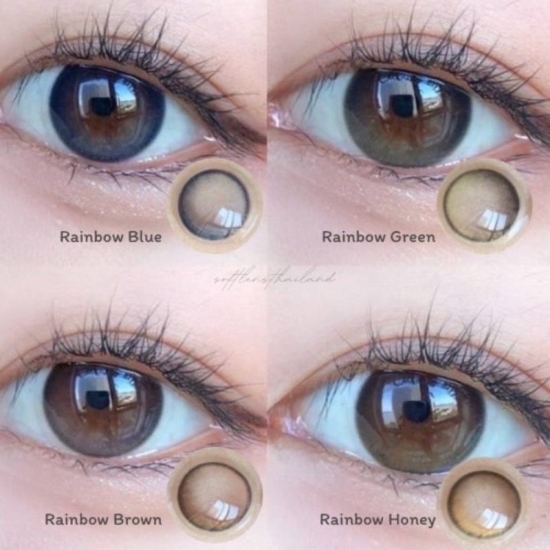 ส่งฟรีทุกขนส่ง (0.00ถึง-350) เลนส์รายปี (วัสดุ Silicone hydrogel ตาดูฉ่ำสุขภาพดี)Idollens