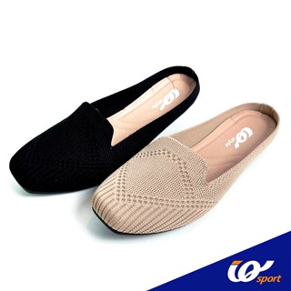 IQ Shoes รองเท้าคัชชูแบบสวม เปิดส้น สำหรับผู้หญิง มี2สี รุ่นHL5-MT6188L