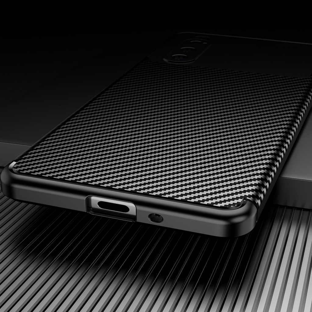 SONY Xperia 1 5 10 II III IV Case Soft Carbon Fiber Silicone TPU Shockproof Hybrid Back Cover #8