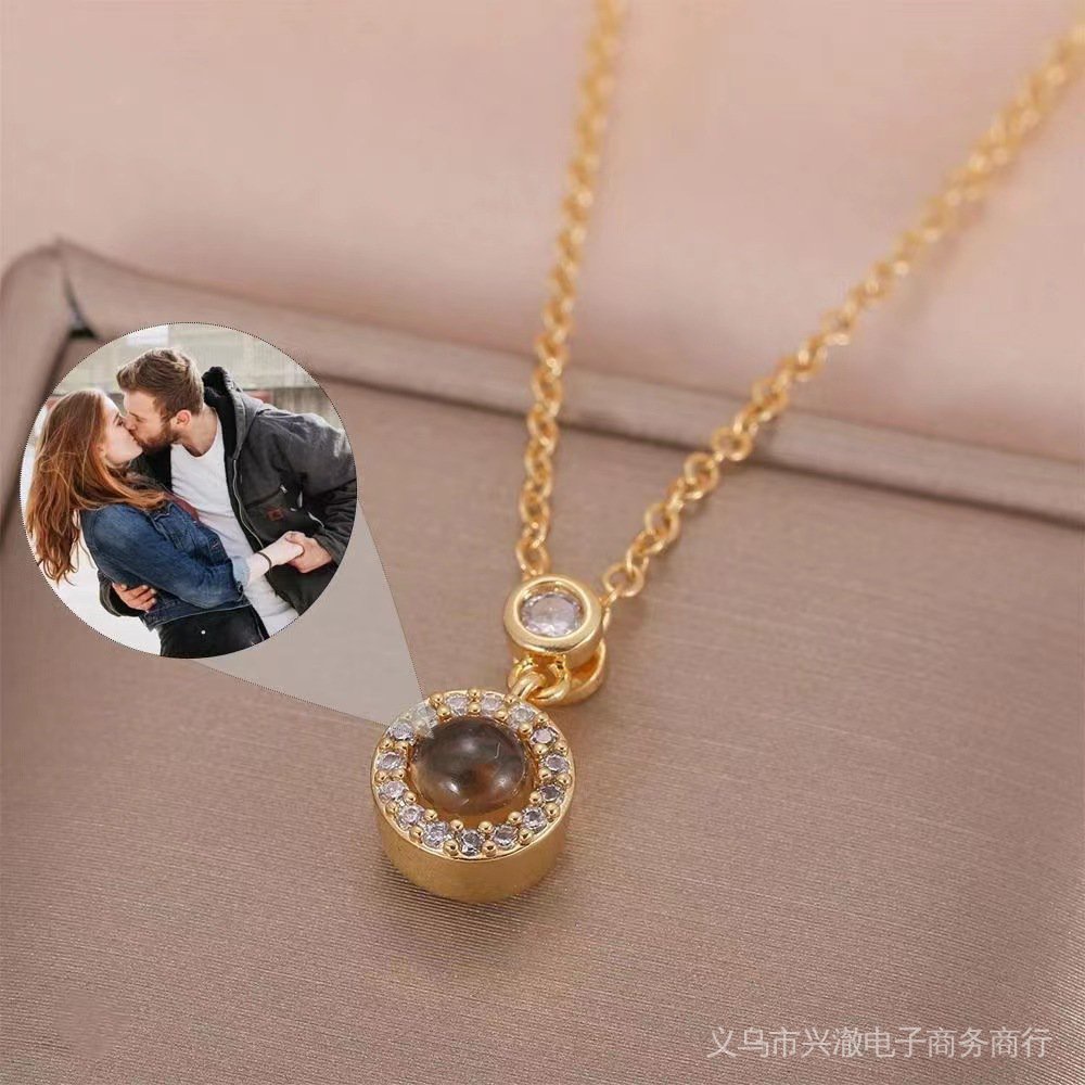 [Sincerer] สร้อยคอหน่วยความจํา 100 ภาษา I Love You สําหรับถ่ายภาพ - รูปที่ 3