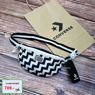 กระเป๋าคาดอก/คาดเอว คอนเเวิร์ส CONVERSE VOLTAGE WAIST BAG BLACK 12-6001542BK พร้อมส่ง