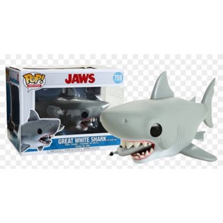 Funko Pop Jaws Great White Shark with Diving Tank ขนาด 6 นิ้ว 759 Damage Box