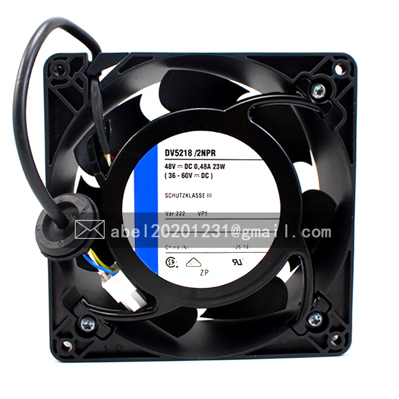 YY ยี่ห้อใหม่ DV5218/2NPR DV 5218/2NPR DC 48V COOLING FAN 12738 127*127*38MM