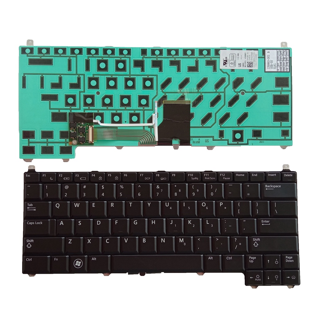 ไฟแบ็คไลท์คีย์บอร์ดโน้ตบุ๊ก Dell latitude 4200 E4200 ใหม่ (ไม่มีแท่งเมาส์)