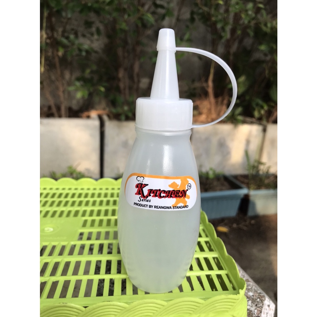 ขวดบีบซอส/นม 135 ml ไซต์เล็ก ขนาด 5*14.5cm (ราคาอันละ) พร้อมส่ง