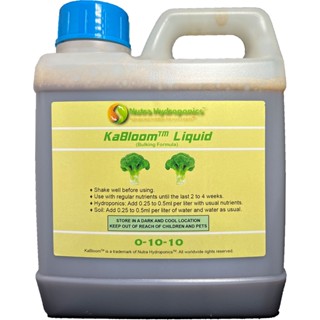 ***NEW PRODUCT*** Nutra Hydroponics KaBloom Liquid bulking formula for hydroponics, coco and soil - Koolbloom General Hy