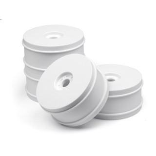 HPI 114201 HB 1/8 BUGGY DISH WHEELS V2 (WHITE/4PCS) (VORZA)