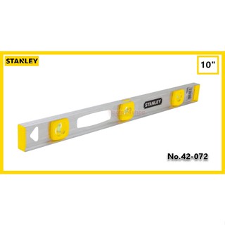 ระดับน้ำ อลูมิเนียม No.42-072 ขนาด 10 นิ้ว (300 cm) ยี่ห้อ Stanley