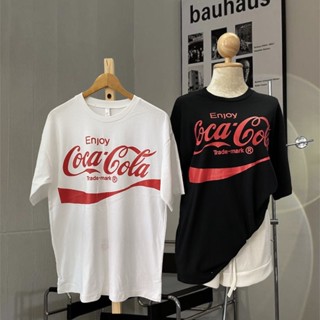 พร้อมส่ง🧸เสื้อยืดโอเวอร์ไซส์ SHE Coca Cola