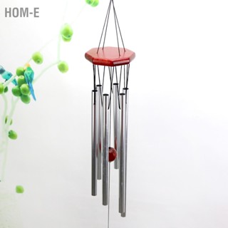 Hom-E Wind Chime Multi Aluminum Pipe Wooden Decorative Gift for Cabin Home Door Window