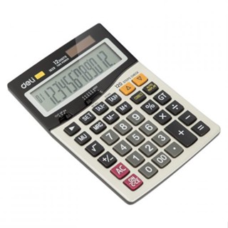 Deli รุ่น 1629 Calculator 12-Digits เครื่องคิดเลข เครื่องคิดเลขแบบตั้งโต๊ะ 12 หลัก ขนาดใหญ่ อุปกรณ์สำนักงาน