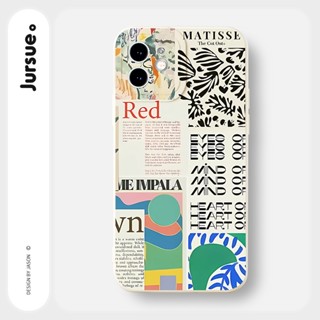 JURSUE เคสไอโฟน เคสซิลิโคนนุ่มกันกระแทกน่ารักตลก เคสโทรศัพท์…