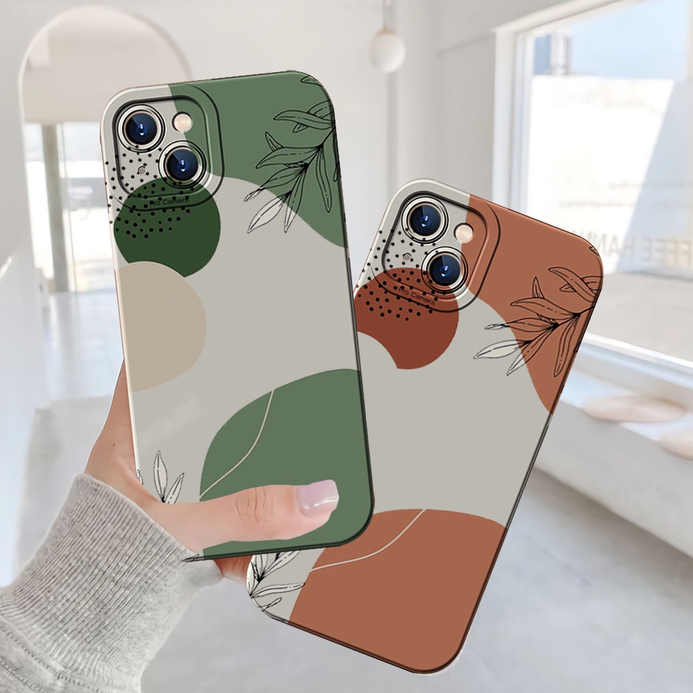 [ND63] SOFTCASE MACAROON MOTIF FULL สําหรับ IPHONE 13 PRO MAX 13 PRO 12 PRO MAX 7+ 7 6 6+ X XS 11 PR