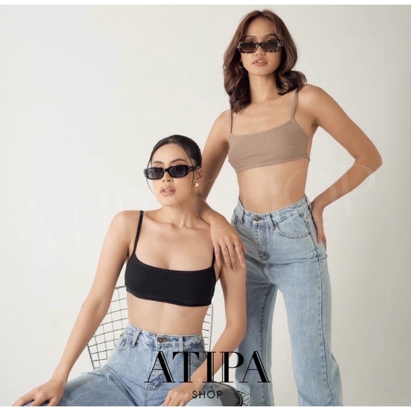 ส่งต่อ เสื้อเปิดหลัง Atipashop สีนู้ด