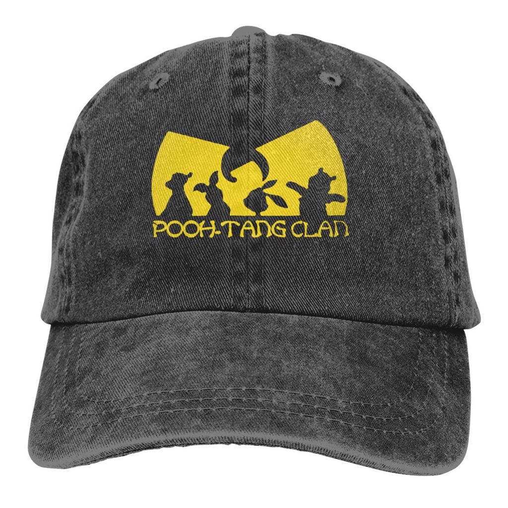 รุ่นระเบิด Pooh-Tang Clan Winnie-The-Pooh Funny Black Eeyore Piglet หมวกคาวบอยหลากสีให้เลือก