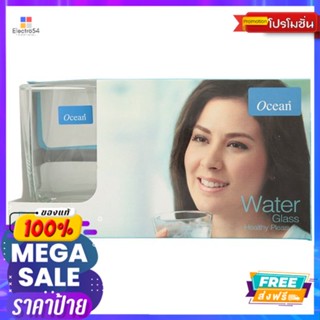 OCEANแก้วน้ำทรงเตี้ยรุ่นพลาซ่า195มลแพ็ค4OCEAN WATER GLASS PLAZA ROCK PACK4