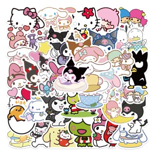 สติกเกอร์ PVC ลายการ์ตูน Kawayi กันน้ํา สําหรับสะสม 50 ชิ้น