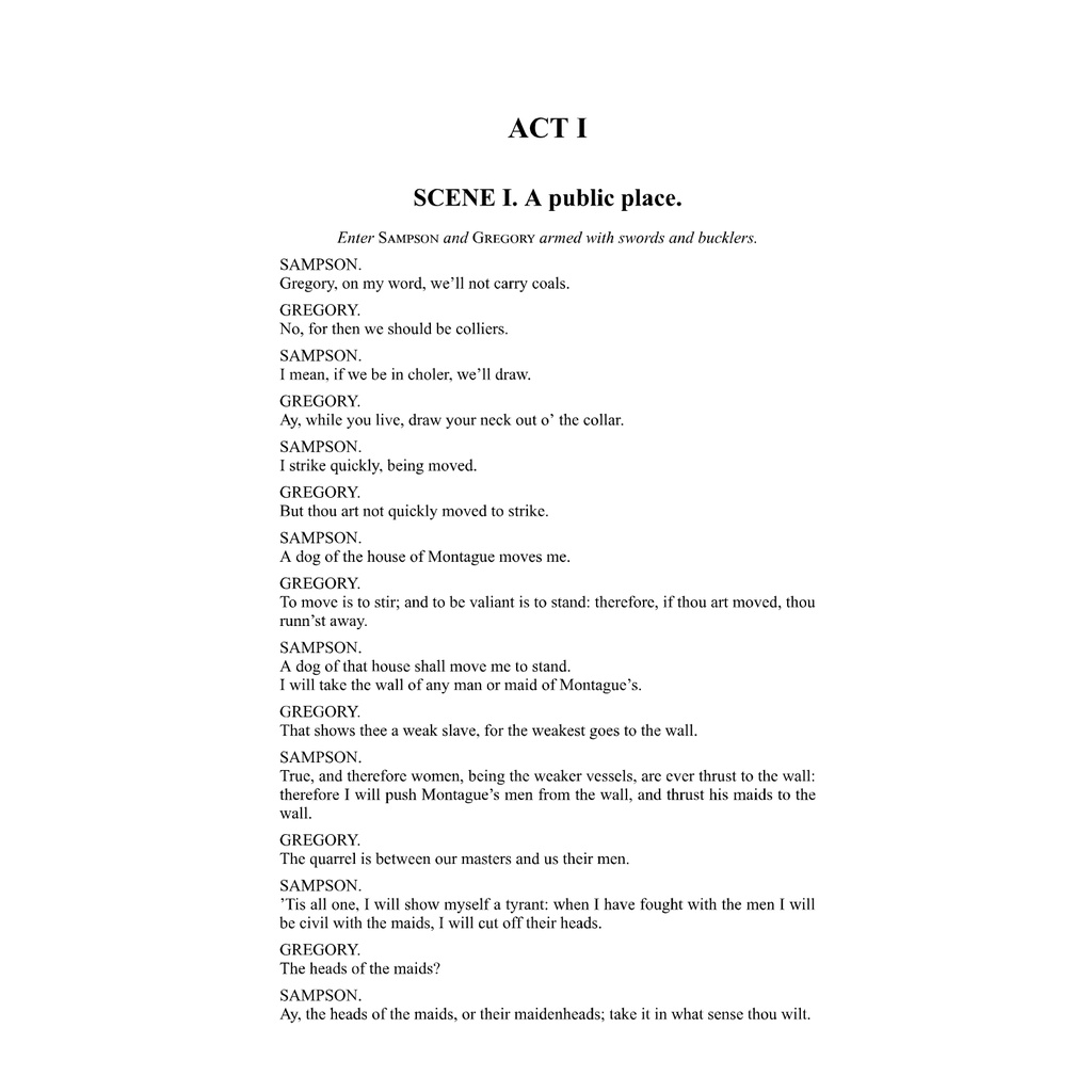 What Does A Dog Of The House Of Montague Moves Me Mean