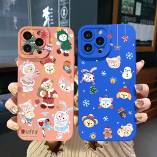 เคสโทรศัพท์มือถือ ขอบสี่เหลี่ยม ลายกระต่าย หมีน่ารัก สําหรับ Xiaomi Redmi Note 11 Pro 5G 11S 10 Pro 4G 10S Redmi 10C 9C A2 A1