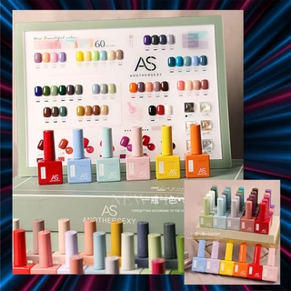 สีทาเล็บ สีเจล เซ็ต 60 สี สีใหม่ ขวดใหม่ AS โทนสีขายดี สินค้าพร้อมส่ง