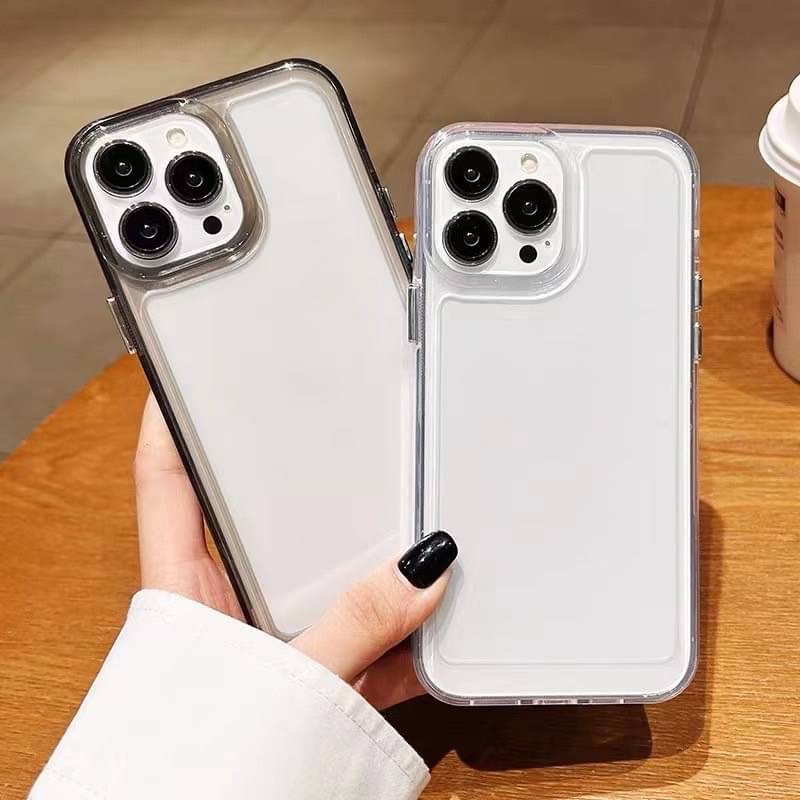 เคสใสหลังแข็ง อะคริลิค i12 pro max i13 pro max i14 pro max i14 plus i7 plus i8 plus ix max i11 promax ตกแต่งเคส เคสDIY
