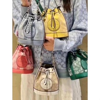 กระเป๋า COACH (C8322) MINI DEMPSEY BUCKET BAG