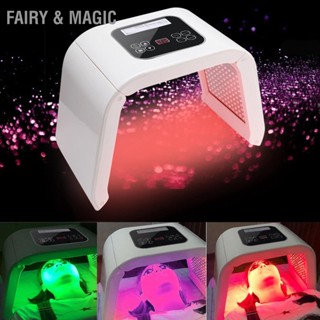 Fairy &amp; Magic โคมไฟ Led Pdt 110‐220V 7 สี สําหรับฟื้นฟูผิว รักษาสิว