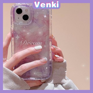 VENKI - Case For iPhone 14 Pro Max TPU Soft Jelly Airbag Case Galaxy Moon Clear Case Camera Protection Shockproof For iPhone 14 13 12 11 Plus Pro Max 7 Plus X XR