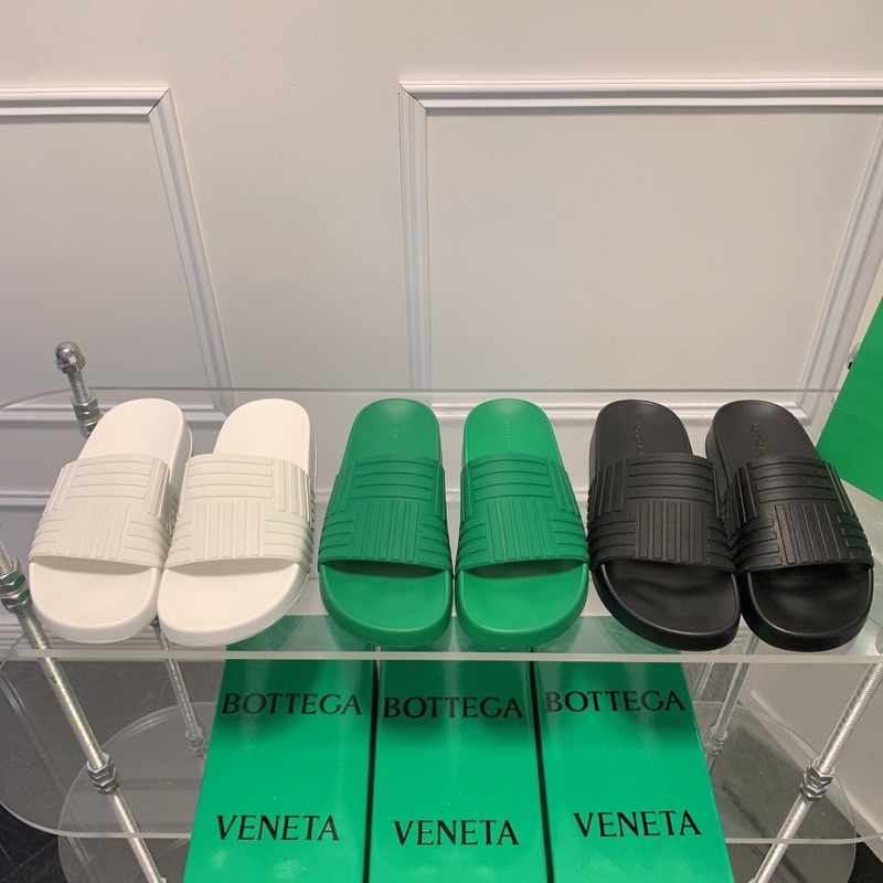 [พร้อมส่งจาก ไทย 🇹🇭] Bottega Veneta BV รองเท้าแตะ ส้นแบน ขนาดไซต์ 40 พร้อมกล่อง งาน High end