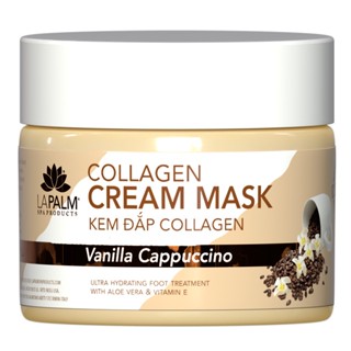 LA PALM COLLAGEN CREAM MASK VANILLA CAPPUCCINO 340 g ของแท้!! / CREAM ครีมบำรุงผิวกาย