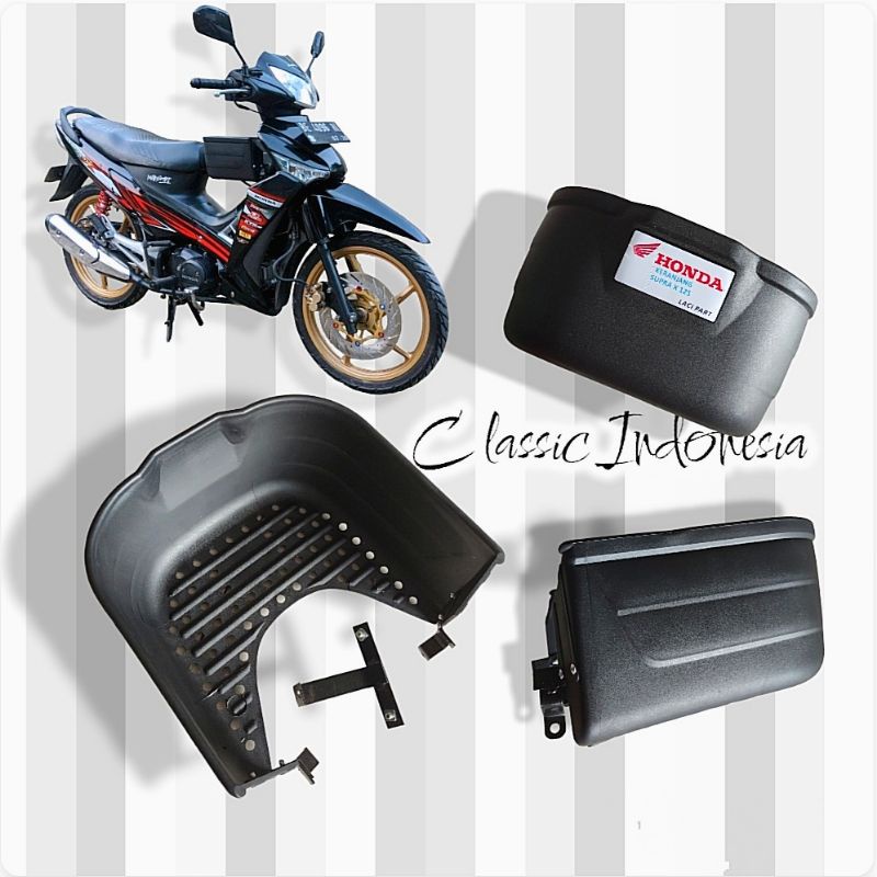 Honda Supra X 125 DD ตะกร้ากลาง Honda Supra x125 DD ตะกร้าพลาสติกแบทแมน