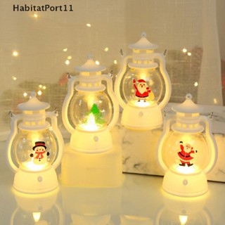 Habitatport โคมไฟ LED ขนาดเล็ก สําหรับตกแต่งปาร์ตี้คริสต์มาส ปีใหม่