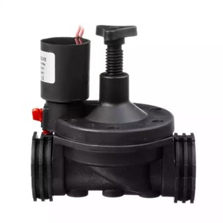 Solenoid Valve โซลินอยด์วาล์ว 12V DC แรงดันน้ำ 0.2-10bar โซลินอยวาล์วเกลียวใน ขนาด 1 นิ้ว(8หุน) - NC Normally Close