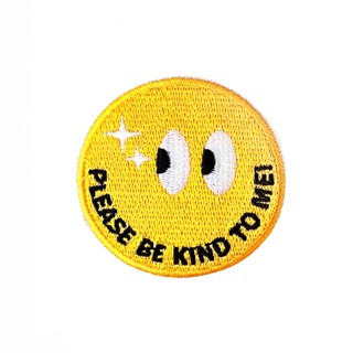 Be kind - embroidered patch ตัวรีดลายปัก