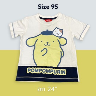 เสื้อยืด PomPompu sanrio (size 95)