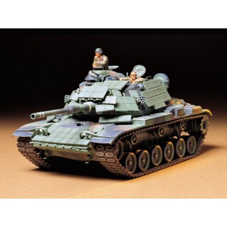 [ชุดโมเดลสเกลประกอบเอง] TAMIYA 35157 1/35 U.S. MARINE M60A1 w/REACTIVE ARMOR โมเดลทามิย่าแท้ model